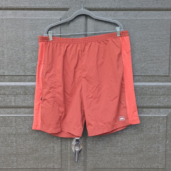REI Other - REI Men's Running Athletic Shorts, Outdoor Clothing, Burnt Orange Size XL